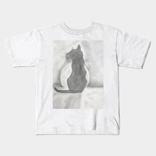 Black Cat Kids T-Shirt